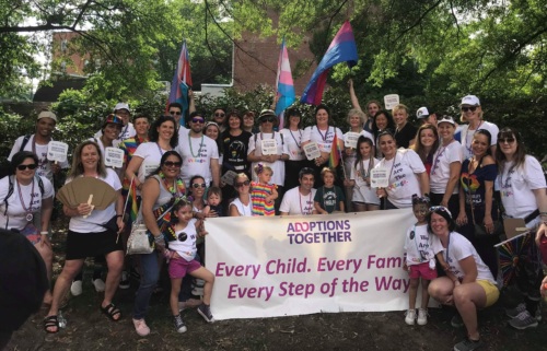 Paths for Families Staff at DC Pride