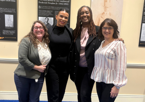 Staff advocating for ethical adoption practices